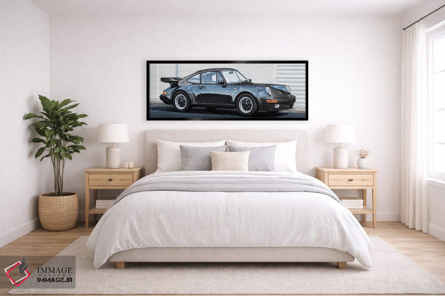 تابلو دکوراتیو پورشه ۹۳۰ توربو اثر یوهانس وس مارک - D6B