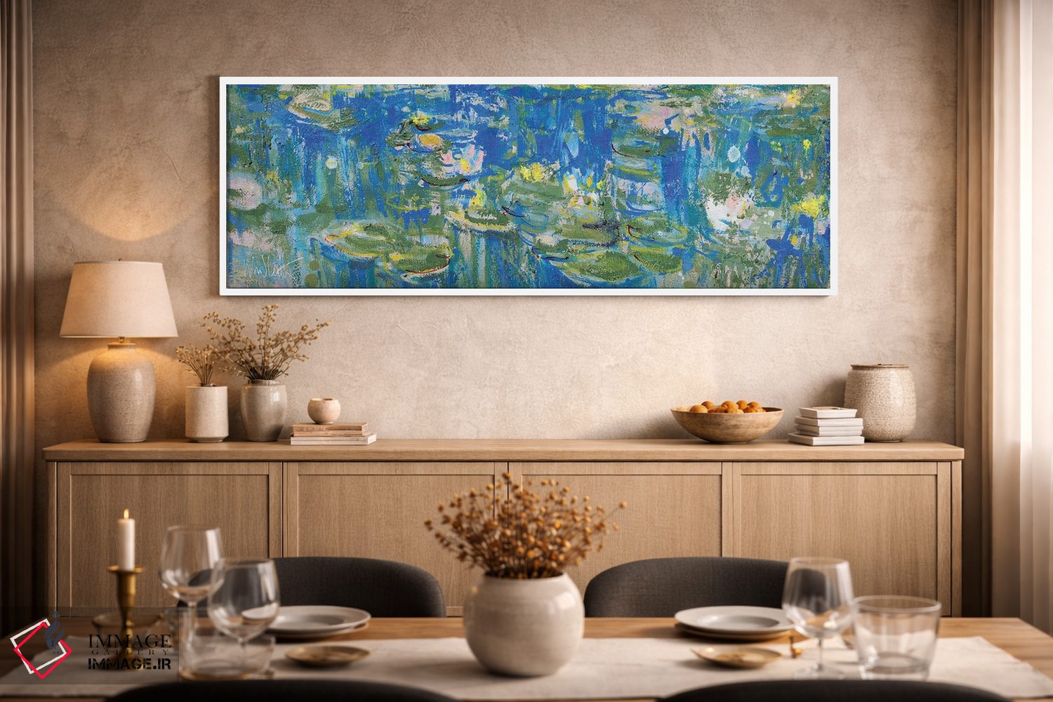 تابلو انتزاعی مطالعه ژیورنی اثر وین اسلیت - D2W