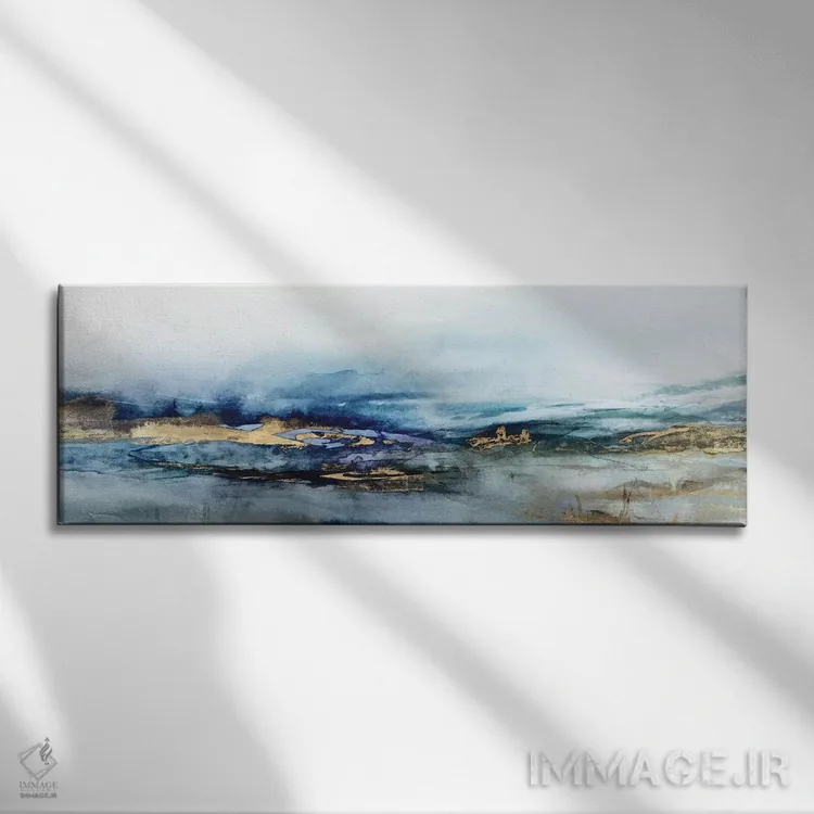 تابلو دکوراتیو رویاهای دست نیافتنی اثر ایزابل زد - نمای روبهرو روی دیوار