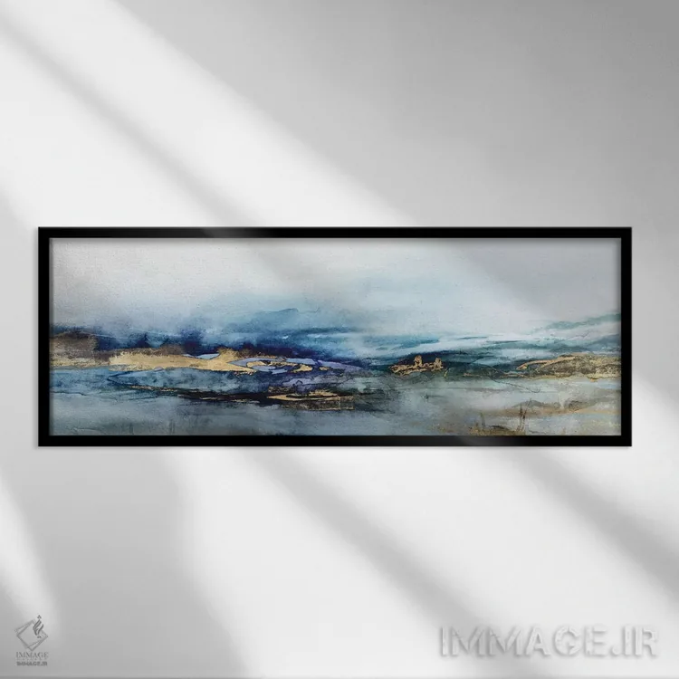 تابلو دکوراتیو رویاهای دست نیافتنی اثر ایزابل زد - نمای قابدار مشکی