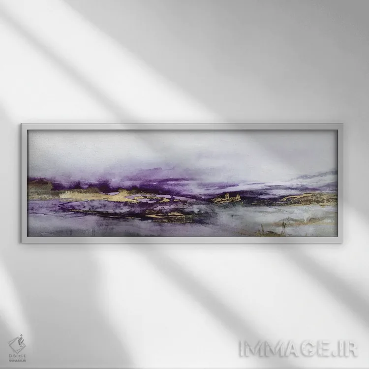 تابلو دکوراتیو رویاهای دست نیافتنی اثر ایزابل زد - نمای قابدار سفید