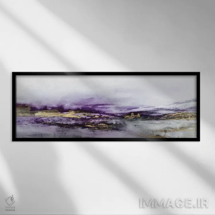 تابلو دکوراتیو رویاهای دست نیافتنی اثر ایزابل زد - نمای قابدار مشکی