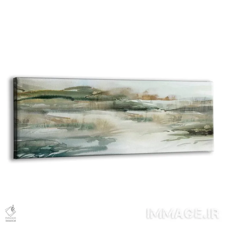 تابلو انتزاعی تنها برای یک لحظه اثر ایزابل زد - نمای پرسپکتیو محصول