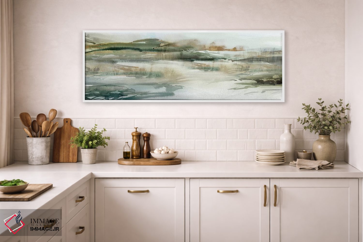 تابلو انتزاعی تنها برای یک لحظه اثر ایزابل زد - D1W