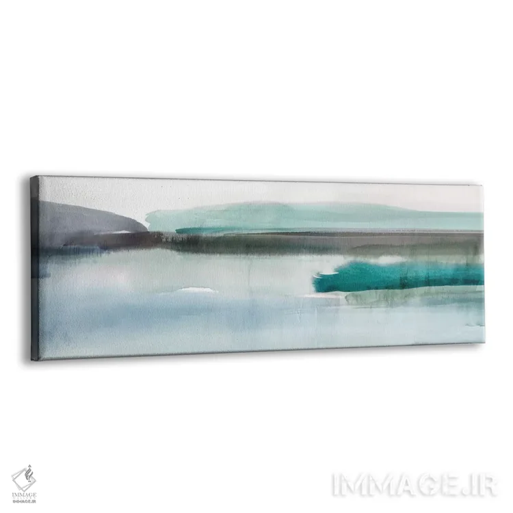 تابلو انتزاعی سر خوردن I اثر ایزابل زد - نمای پرسپکتیو محصول