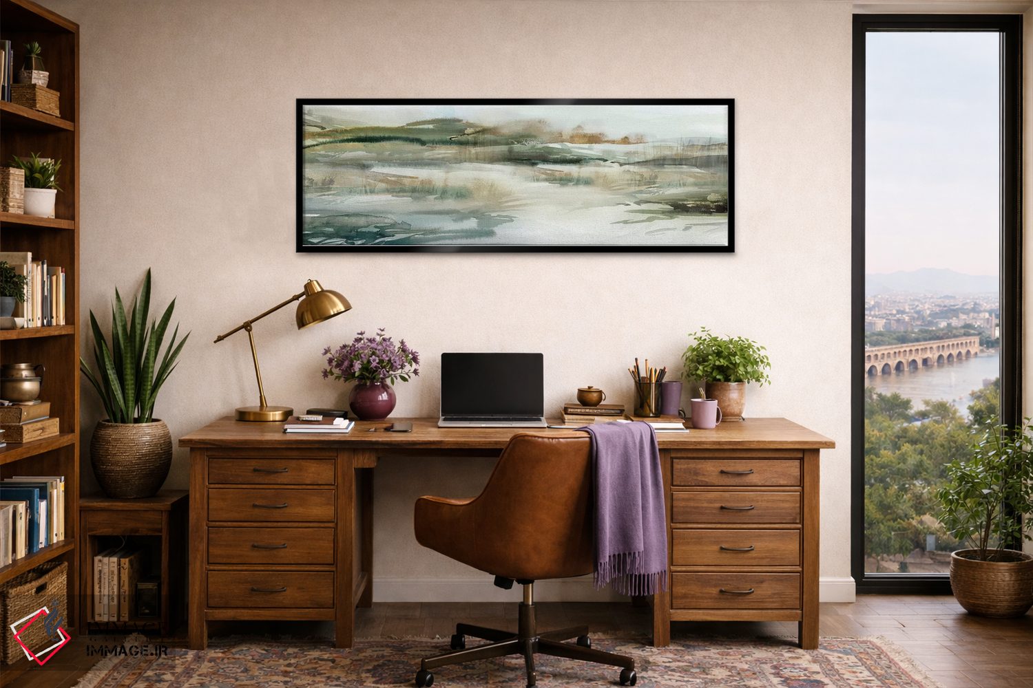 تابلو انتزاعی تنها برای یک لحظه اثر ایزابل زد - D3B