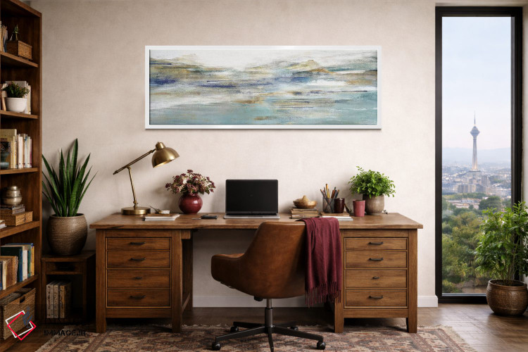 تابلو انتزاعی در هوای صاف III اثر ایزابل زد - D1W