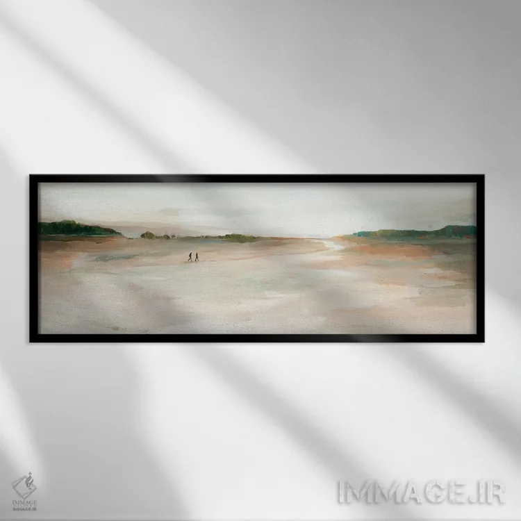 تابلو دکوراتیو رویاهای یخچال اثر ایزابل زد - نمای قابدار مشکی