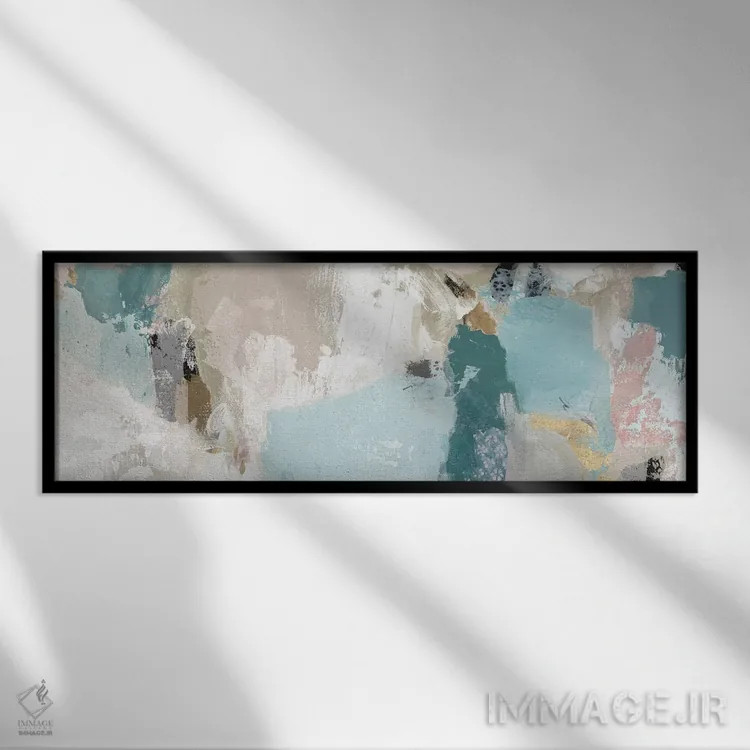 تابلو دکوراتیو رویای انتزاعی II اثر ایزابل زد - نمای قابدار مشکی