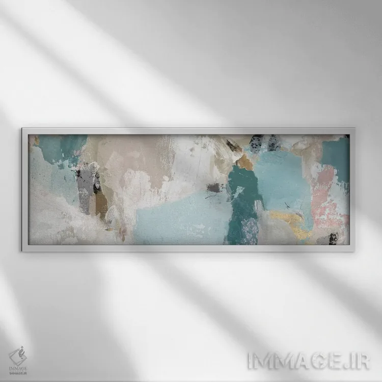 تابلو دکوراتیو رویای انتزاعی II اثر ایزابل زد - نمای قابدار سفید