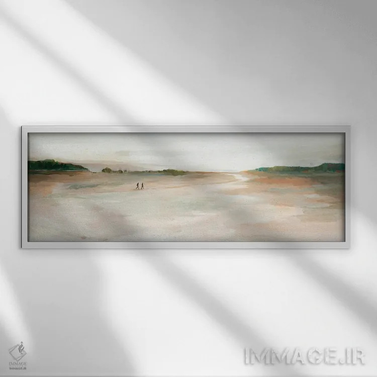تابلو دکوراتیو رویاهای یخچال اثر ایزابل زد - نمای قابدار سفید