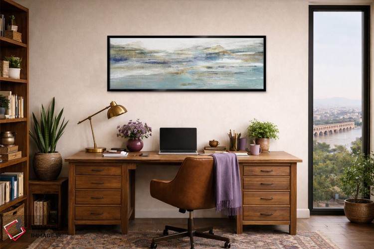 تابلو انتزاعی در هوای صاف III اثر ایزابل زد - D3B