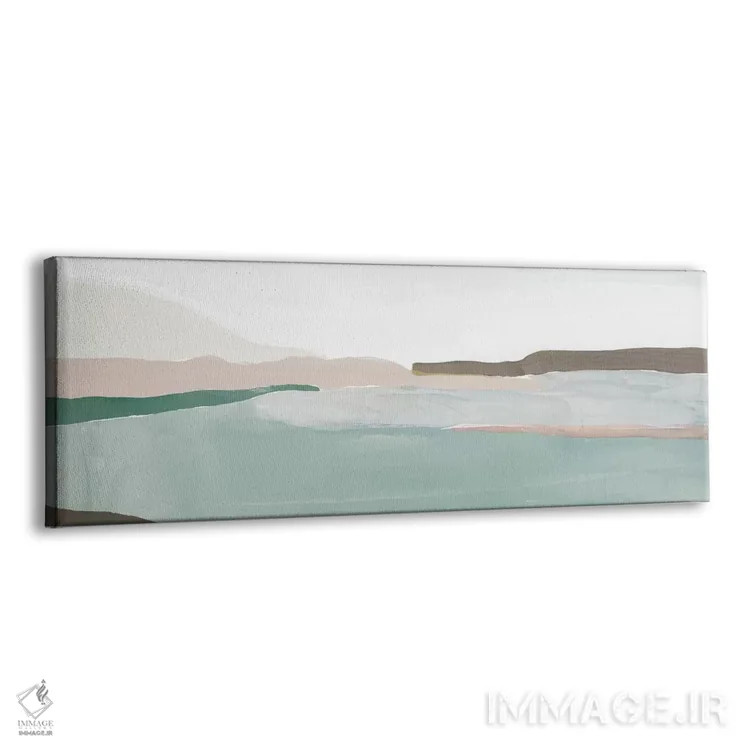تابلو انتزاعی روح سرزمین II اثر ایزابل زد - نمای پرسپکتیو محصول