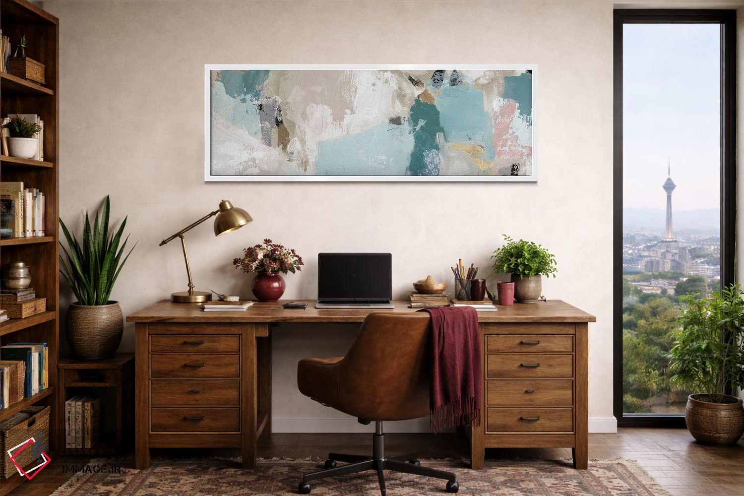 تابلو دکوراتیو رویای انتزاعی II اثر ایزابل زد - D1W