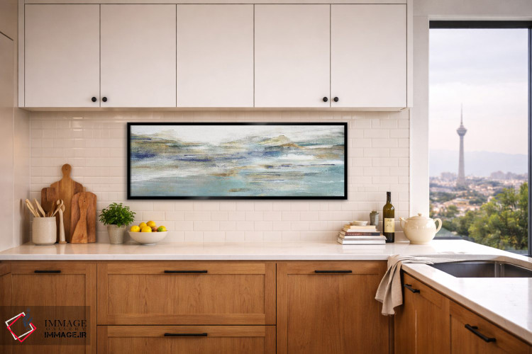 تابلو انتزاعی در هوای صاف III اثر ایزابل زد - D5B