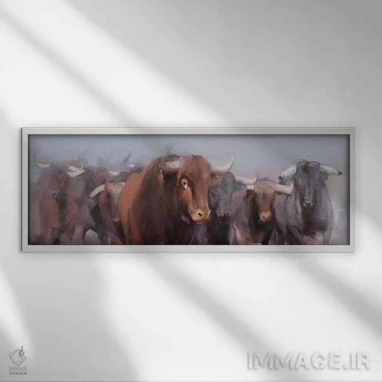 تابلو دکوراتیو سرباز پیاده نظام اثر زیل هوک - نمای قابدار سفید