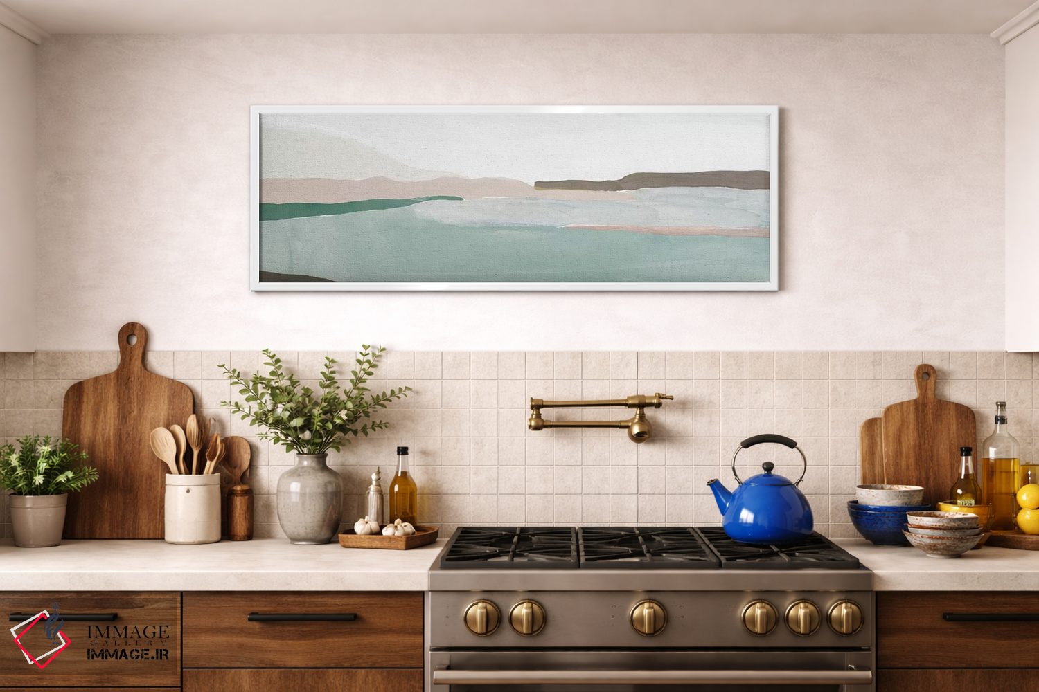 تابلو انتزاعی روح سرزمین II اثر ایزابل زد - D1W