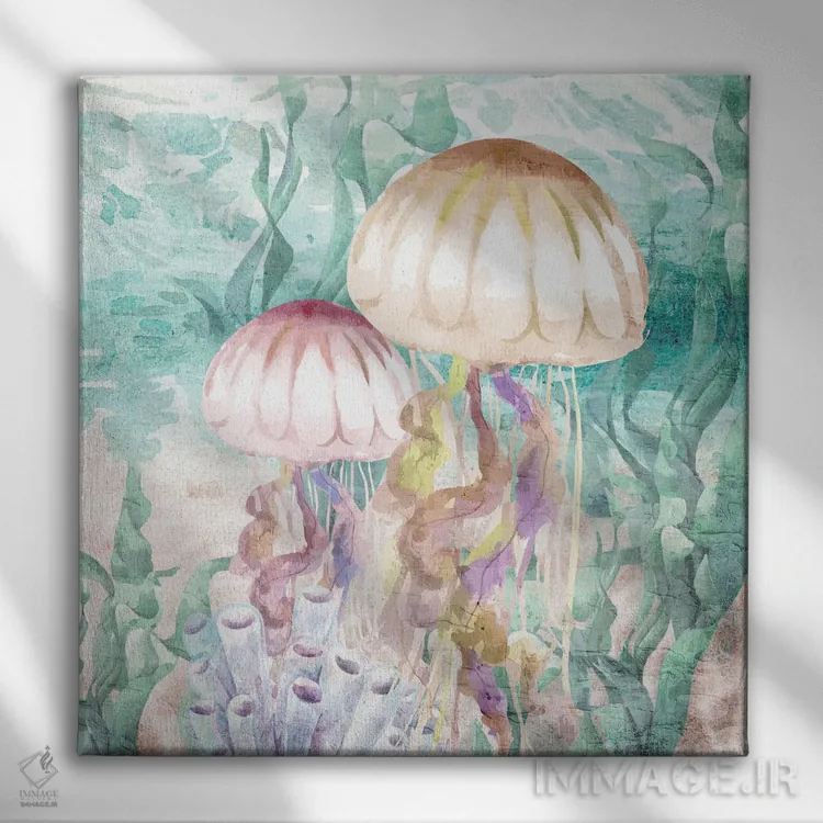 تابلو دکوراتیو به سوی دریا اثر کیمبرلی آلن - نمای روبهرو روی دیوار