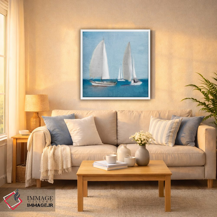 تابلو دکوراتیو قایقرانی اثر کیمبرلی آلن - D6W