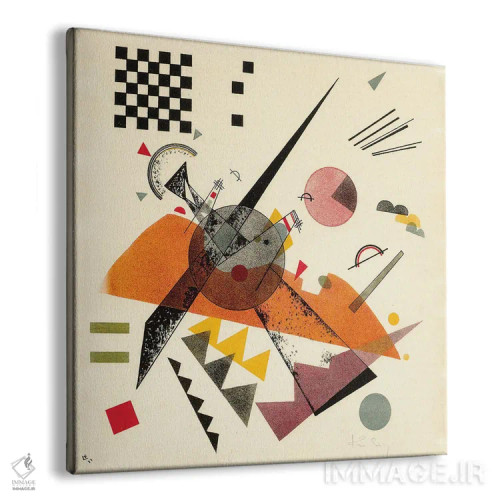 تابلو انتزاعی 1923,نارنجی ، ۱۹۲۳ اثر واسیلی کانباورسکی - نمای پرسپکتیو محصول