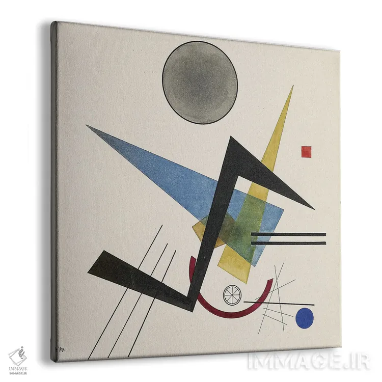 تابلو انتزاعی 1923,دایره خاکستری، ۱۹۲۳ اثر واسیلی کانباورسکی - نمای پرسپکتیو محصول