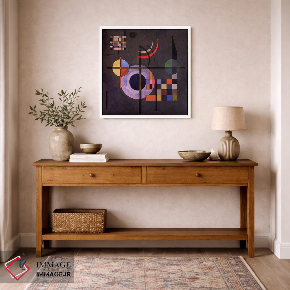 تابلو انتزاعی 1926,وزنه های تعادلی، ۱۹۲۶ اثر واسیلی کانباورسکی - D4W