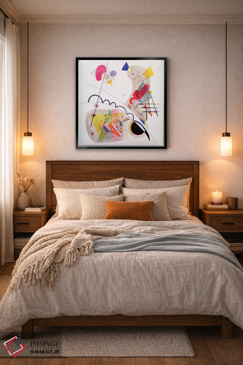 تابلو انتزاعی 1922,فرم جدی، ۱۹۲۲ اثر واسیلی کانباورسکی - D5B