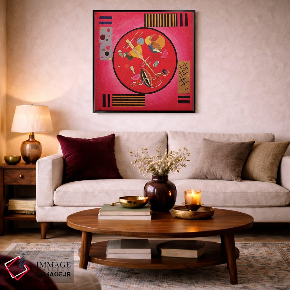 تابلو انتزاعی 1926,گفتگو، ۱۹۲۶ اثر واسیلی کانباورسکی - D3B