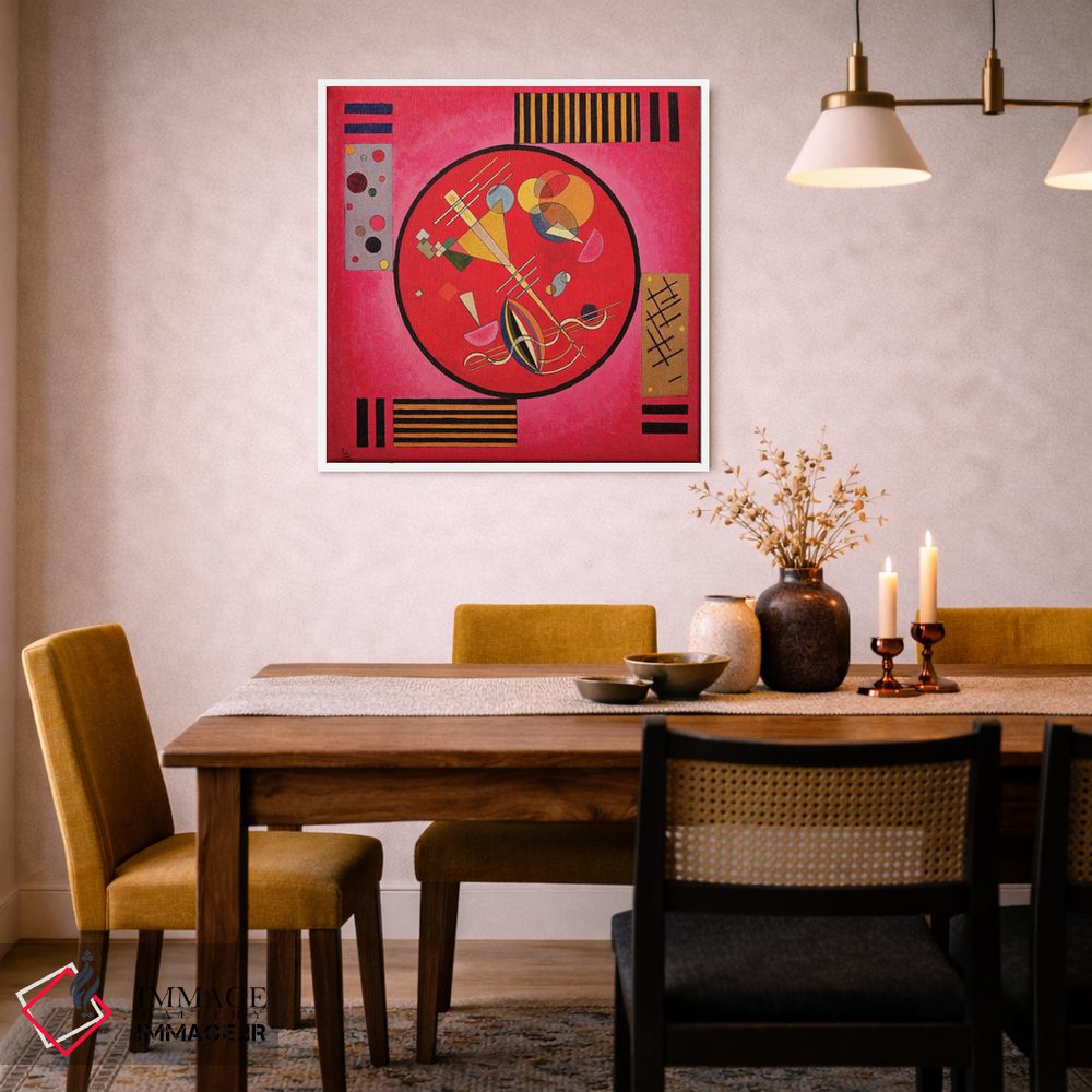 تابلو انتزاعی 1926,گفتگو، ۱۹۲۶ اثر واسیلی کانباورسکی - D5W