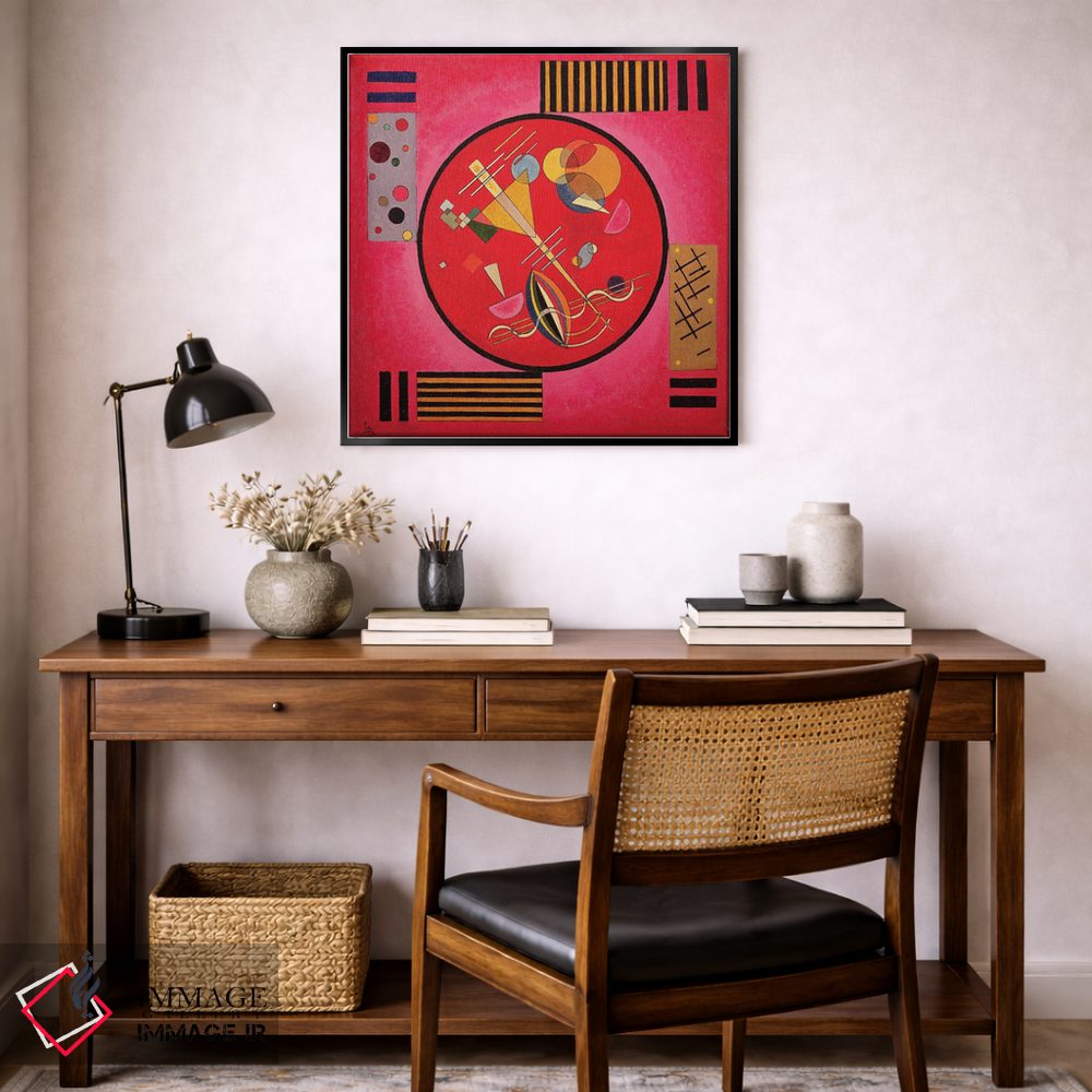 تابلو انتزاعی 1926,گفتگو، ۱۹۲۶ اثر واسیلی کانباورسکی - D6B