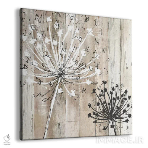 تابلو مدرن پر نرم خانه روستایی اثر کاترینا کراون - نمای پرسپکتیو محصول