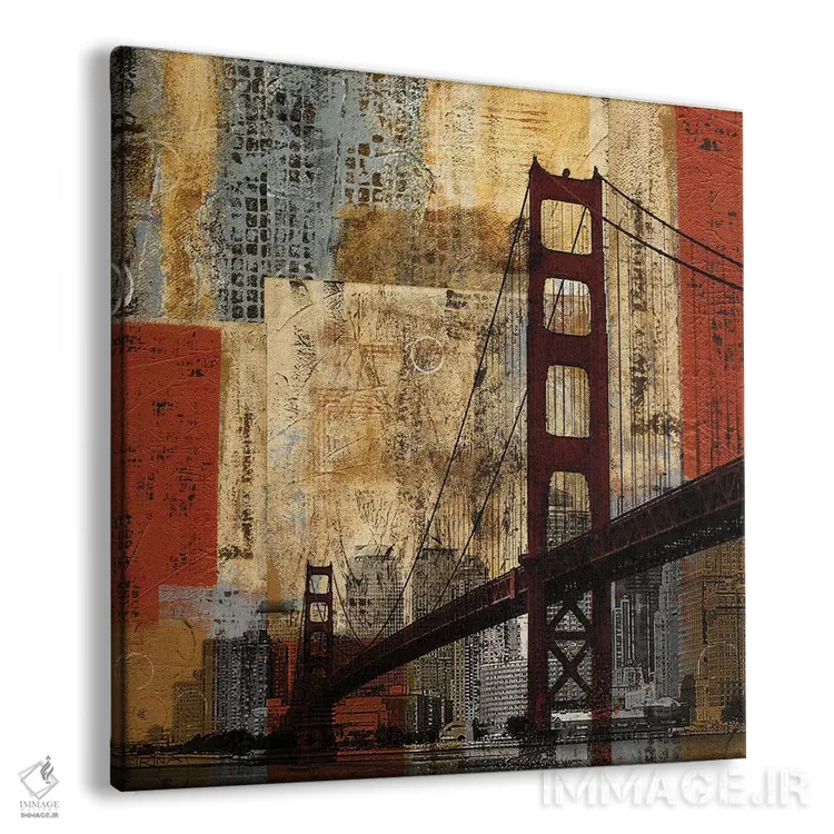 تابلو دکوراتیو پل بی اثر کاترینا کراون - نمای پرسپکتیو محصول