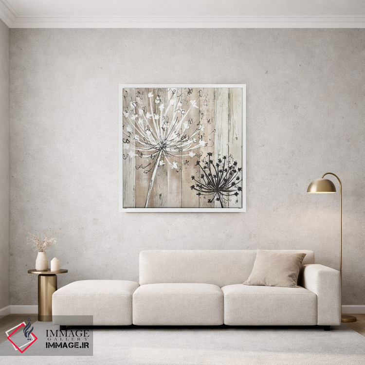 تابلو مدرن پر نرم خانه روستایی اثر کاترینا کراون - D1W