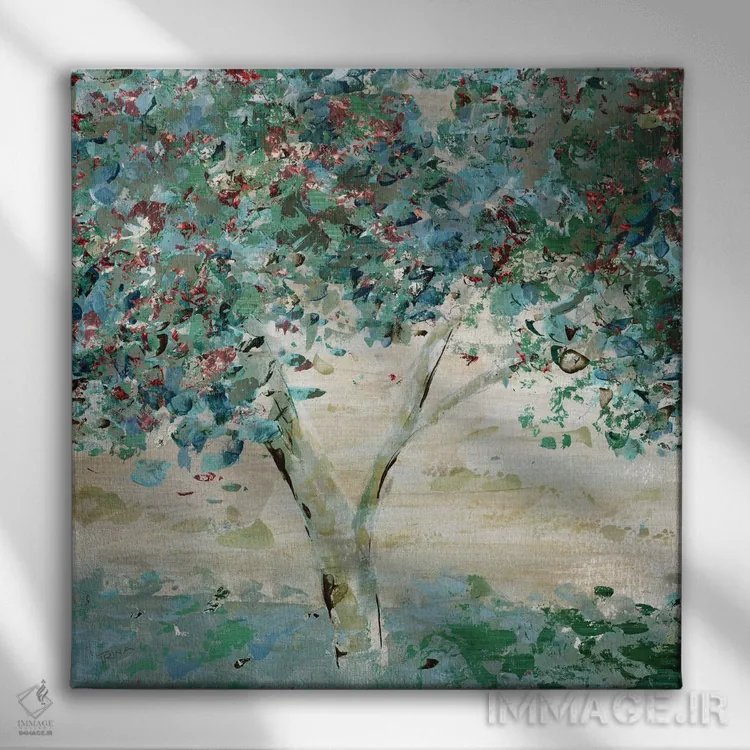 تابلو مدرن ادویه خانه روستایی اثر کاترینا کراون - نمای روبهرو روی دیوار