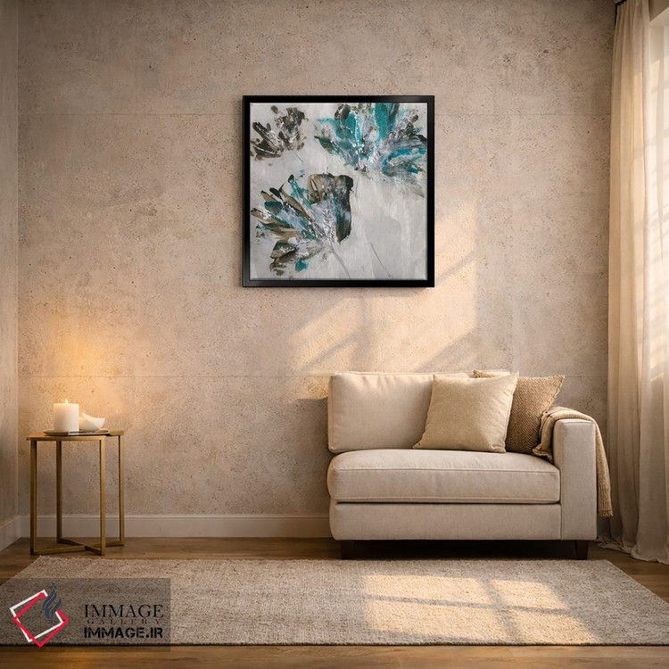 تابلو انتزاعی آزاد و بی دغدغه اثر کاترینا کراون - D4B