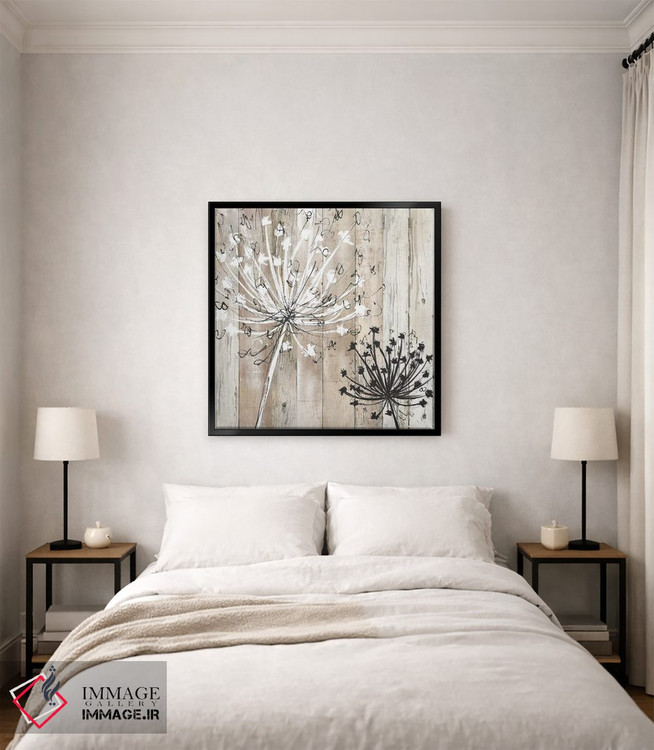 تابلو مدرن پر نرم خانه روستایی اثر کاترینا کراون - D3B