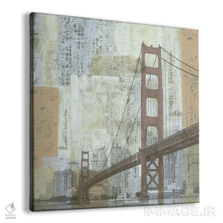 تابلو مدرن پل بی در نور ملایم اثر کاترینا کراون - نمای پرسپکتیو محصول