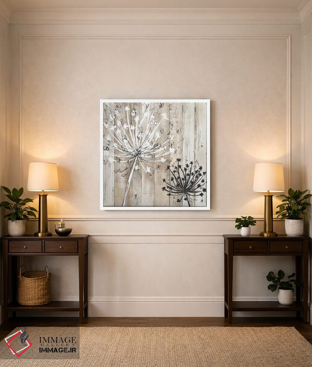 تابلو مدرن پر نرم خانه روستایی اثر کاترینا کراون - D5W