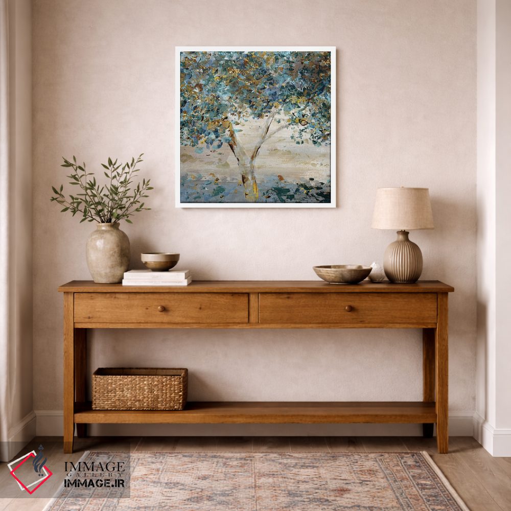 تابلو دکوراتیو شمه ای از گرگ و میش اثر کاترینا کراون - D4W