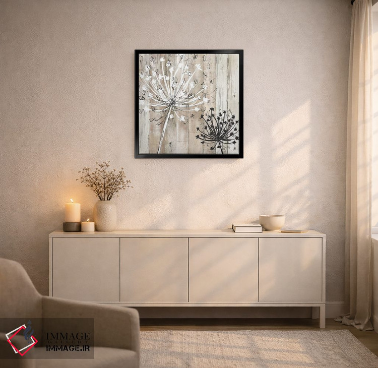 تابلو مدرن پر نرم خانه روستایی اثر کاترینا کراون - D6B