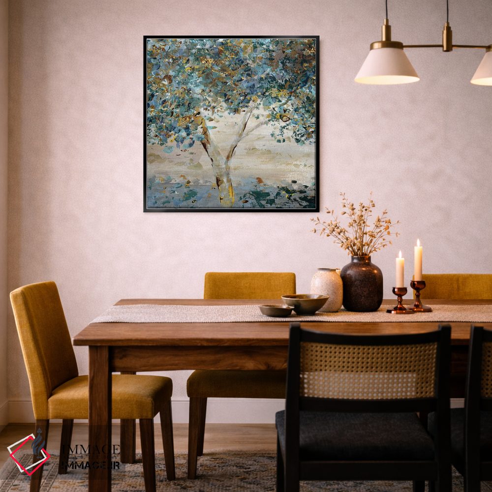 تابلو دکوراتیو شمه ای از گرگ و میش اثر کاترینا کراون - D5B