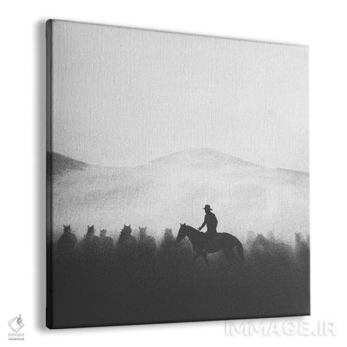 تابلو دکوراتیو محدوده طراحی اثر کاترینا کراون - نمای پرسپکتیو محصول