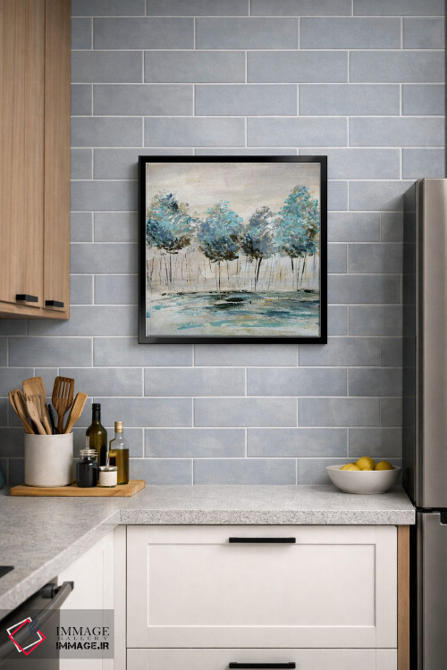 تابلو دکوراتیو رقص خطی اثر کاترینا کراون - D5B