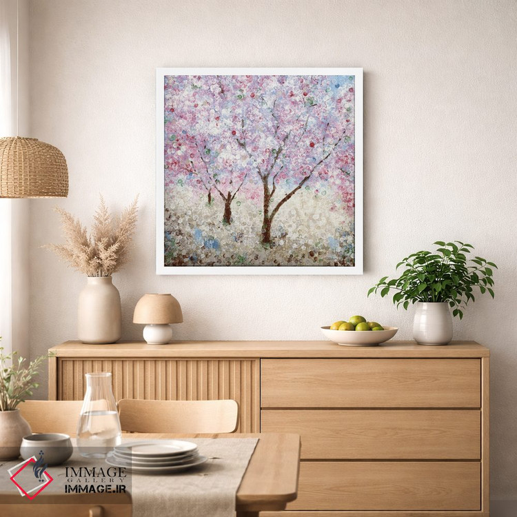 تابلو دکوراتیو جشنواره شکوفه های گیلاس شماره ۲ اثر کاترینا کراون - D1W
