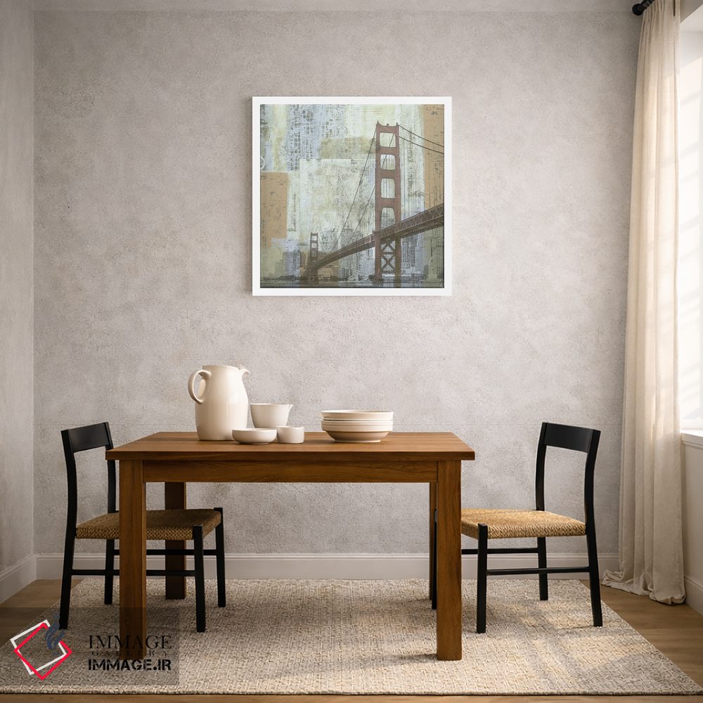 تابلو مدرن پل بی در نور ملایم اثر کاترینا کراون - D2W