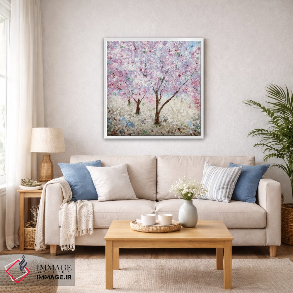 تابلو دکوراتیو جشنواره شکوفه های گیلاس شماره ۲ اثر کاترینا کراون - D5W