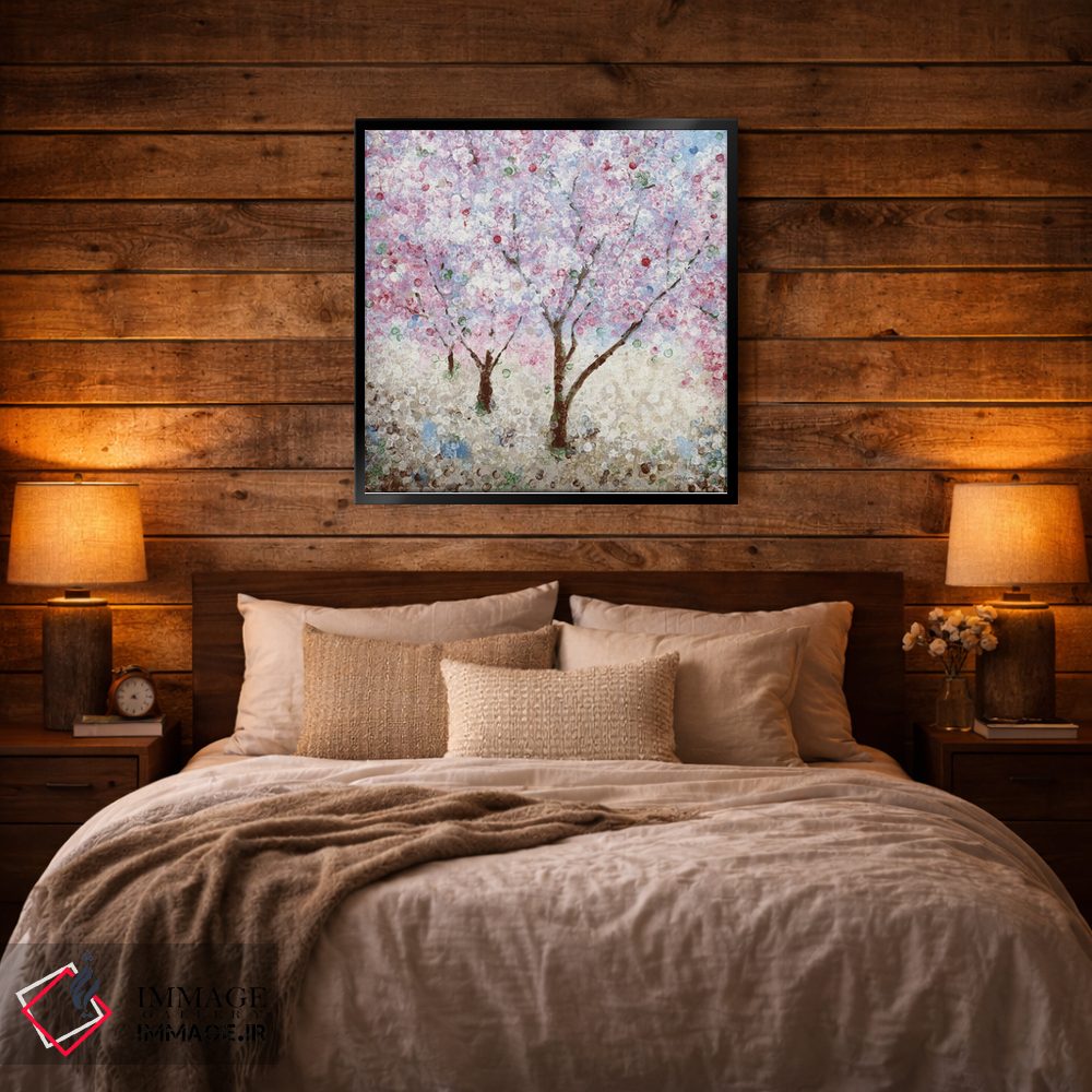 تابلو دکوراتیو جشنواره شکوفه های گیلاس شماره ۲ اثر کاترینا کراون - D3B