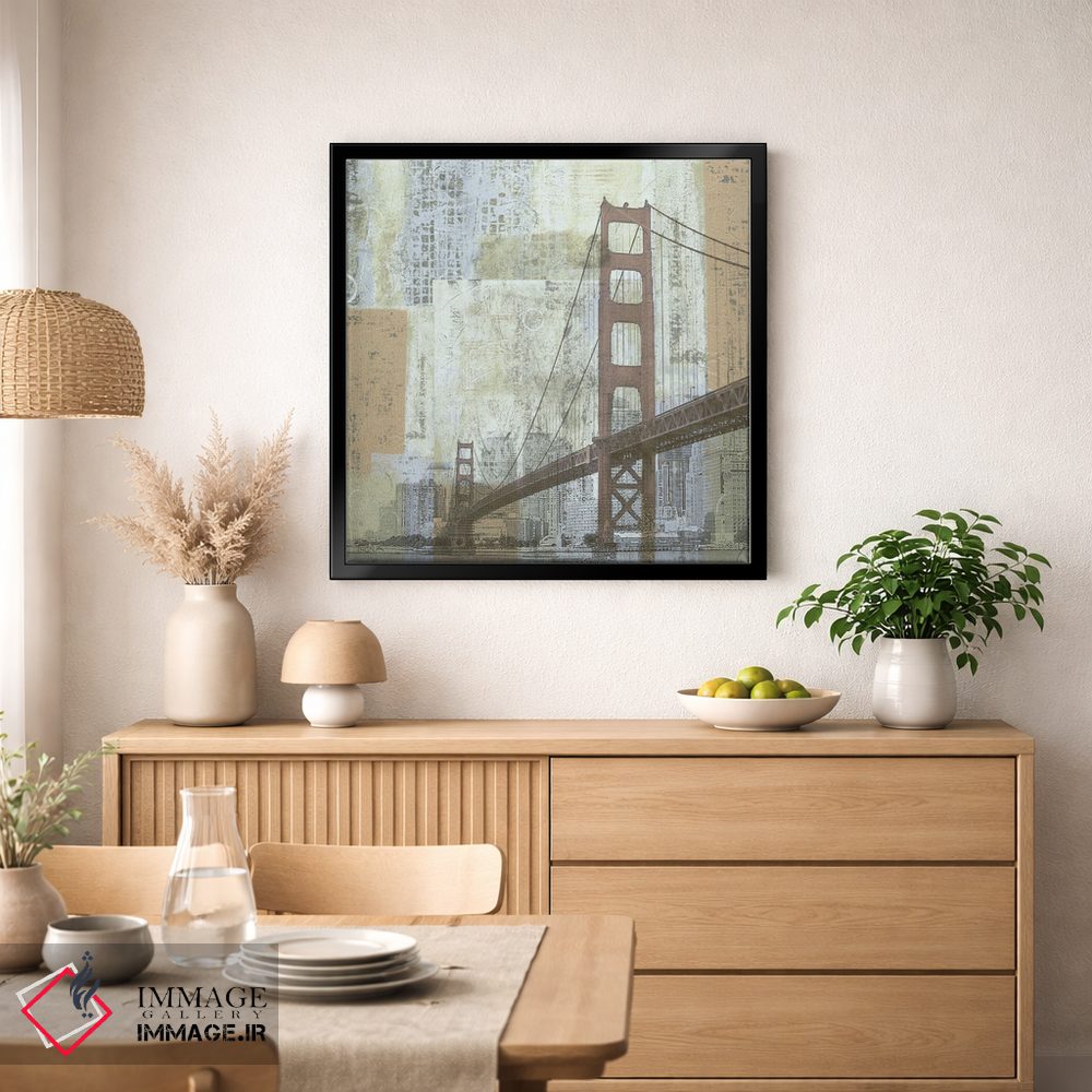 تابلو مدرن پل بی در نور ملایم اثر کاترینا کراون - D1B