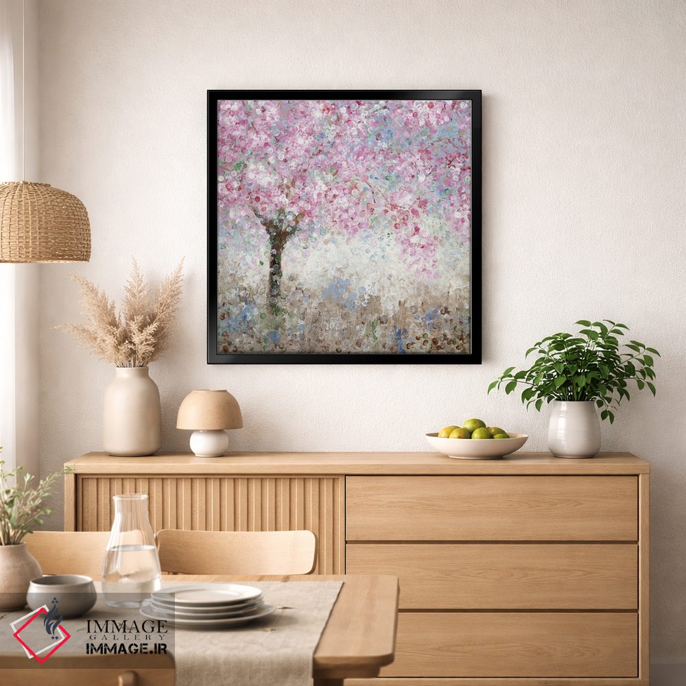 تابلو دکوراتیو جشنواره شکوفه های گیلاس شماره ۱ اثر کاترینا کراون - D1B