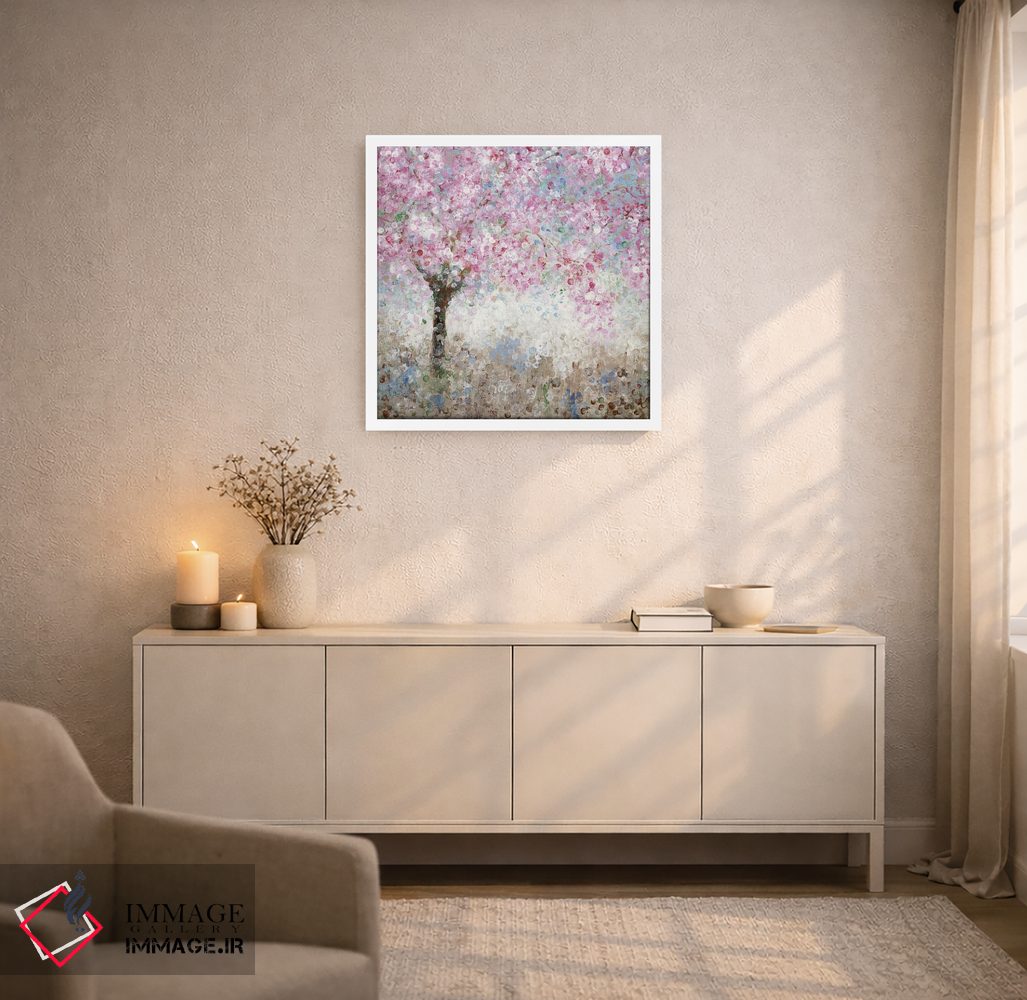 تابلو دکوراتیو جشنواره شکوفه های گیلاس شماره ۱ اثر کاترینا کراون - D4W